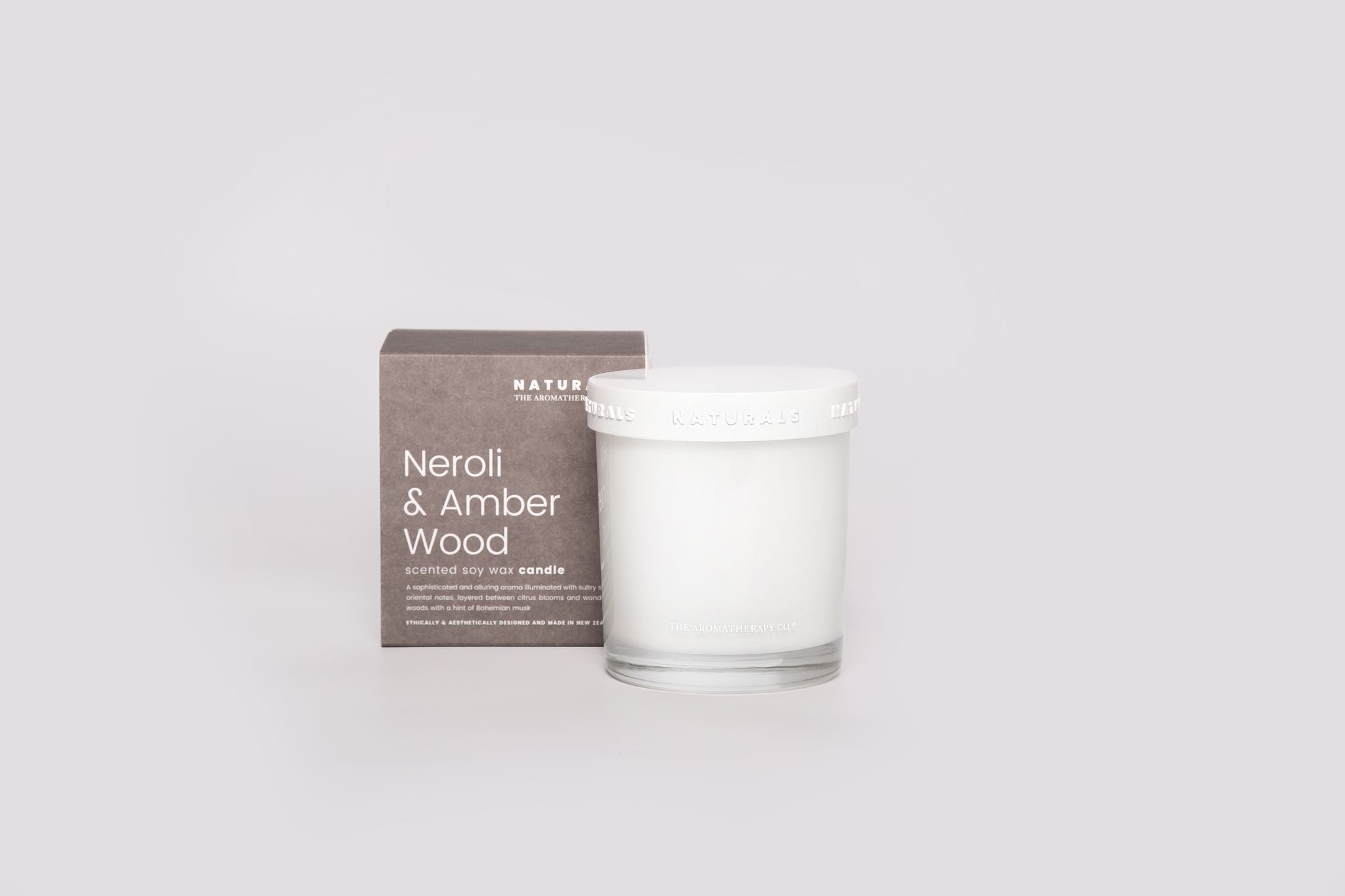 Naturals Candle Neroli & Amber Wood