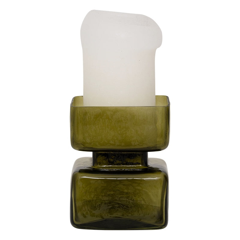 Camo Candle Holder olive