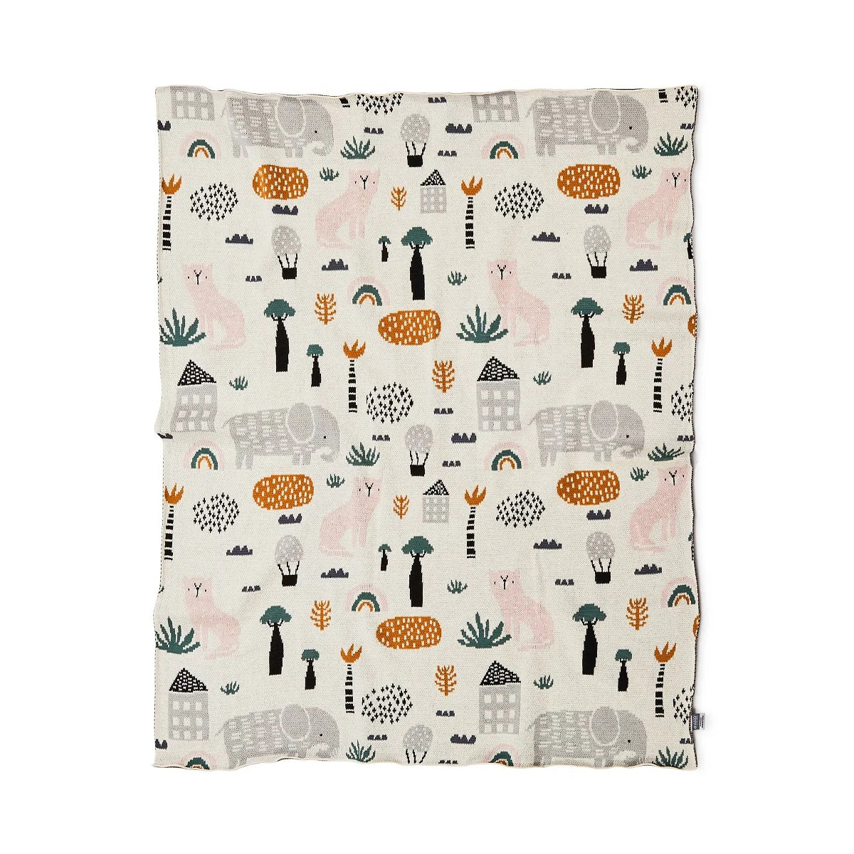 Asher Animals baby Blanket