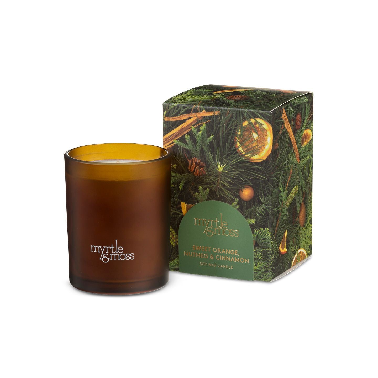 Myrtle & Moss Christmas candle