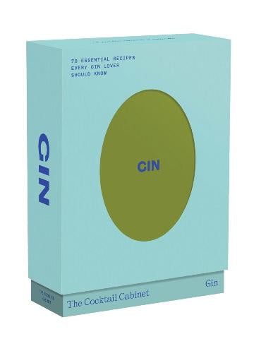 Cocktail cabinet Gin Recipe cards