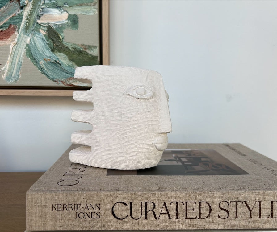 Nadia Robertson Ceramic Artist Cosmic Boy sculpture