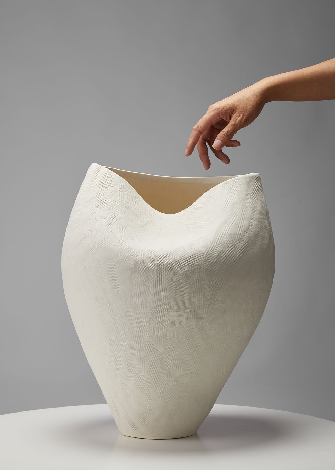 Moule Vase Ivory
