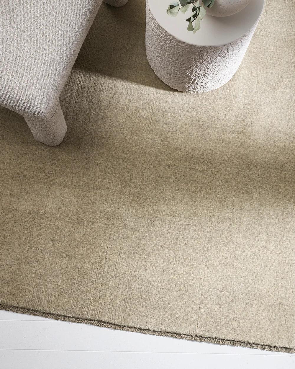 Baya Sandringham rug Fog colour