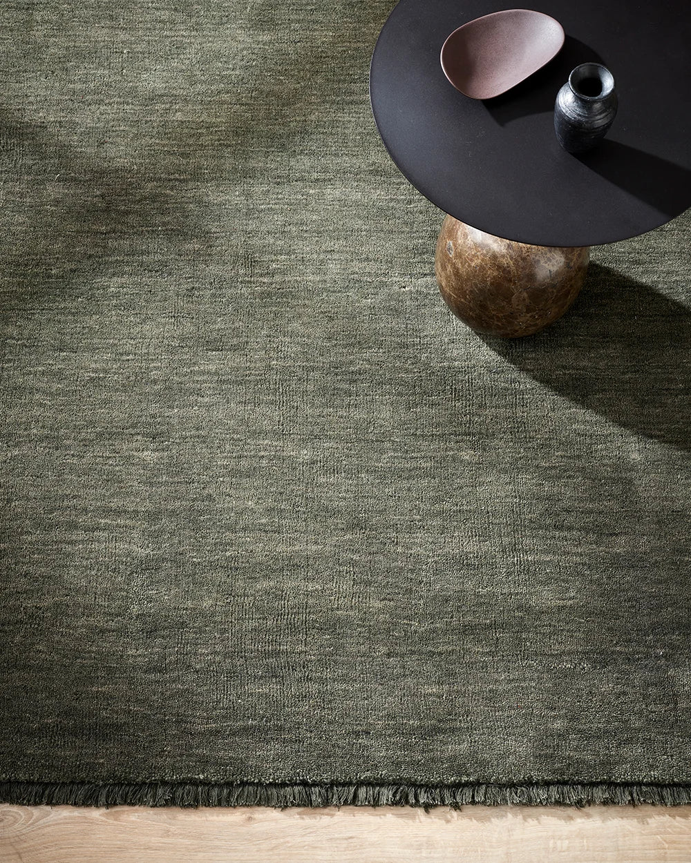 Baya Sandringham rug Forest colour