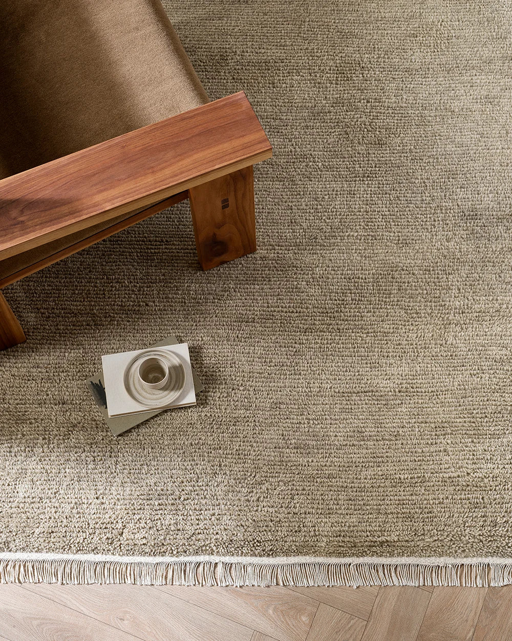 Baya Tanami Rug Fossil colour.