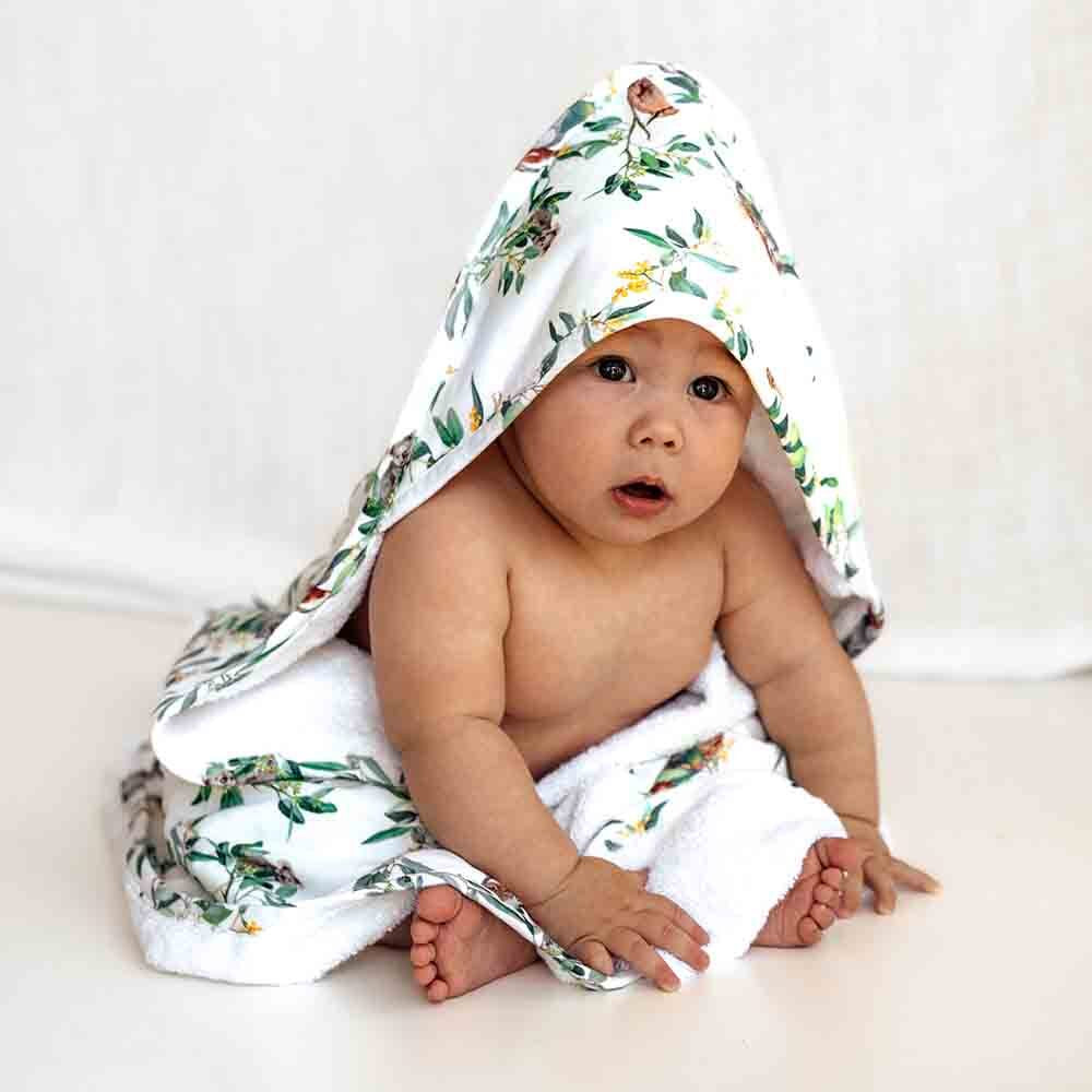 Eucalypt Hooded Towel