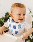 Ocean Skies Dribble Bib