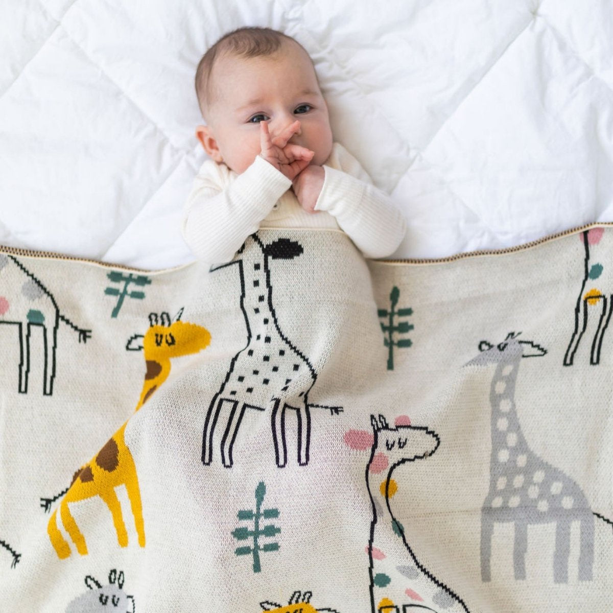 Georgie Giraffe Blanket