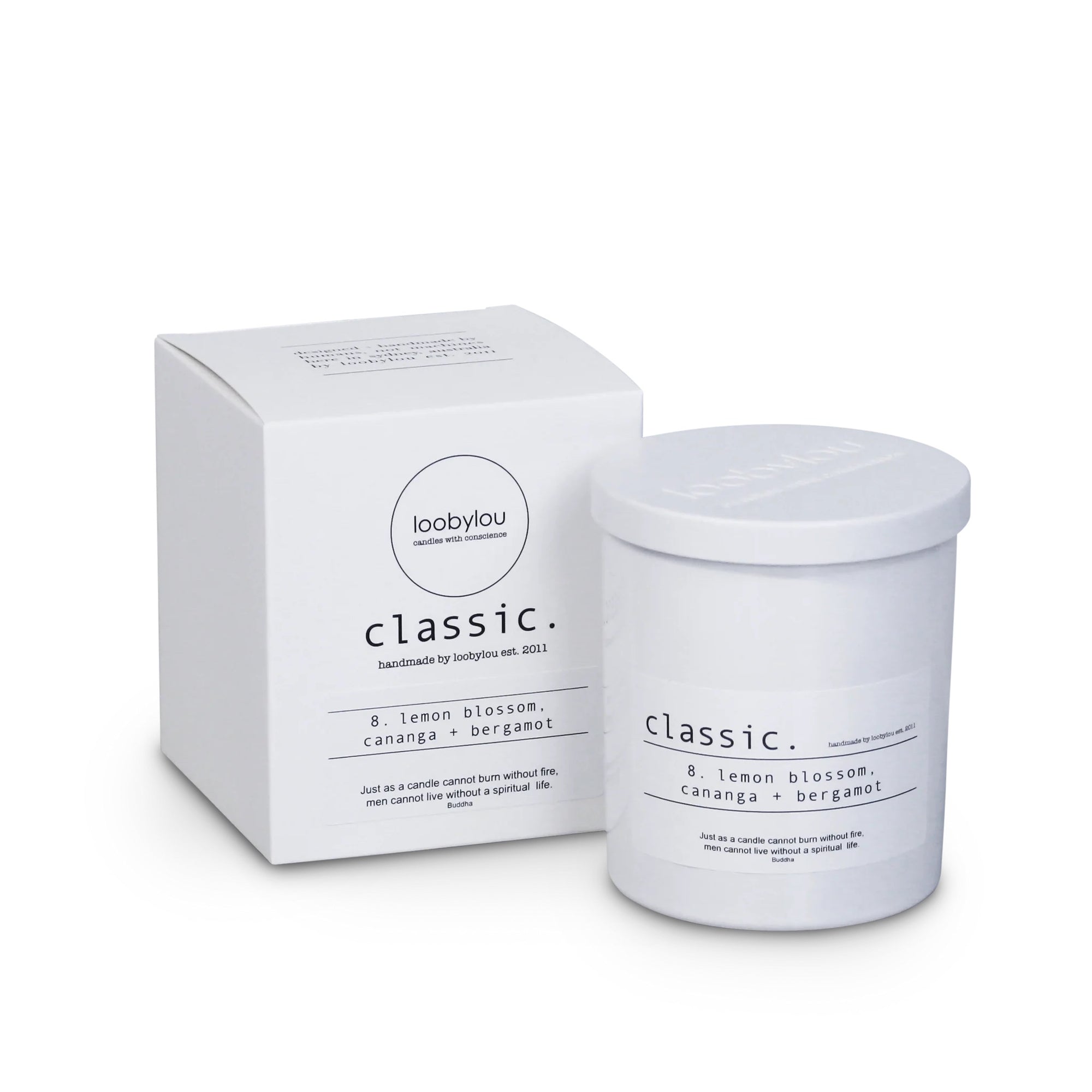 Classic Candle 08. Lemon Blossom, Cananga + Bergamot