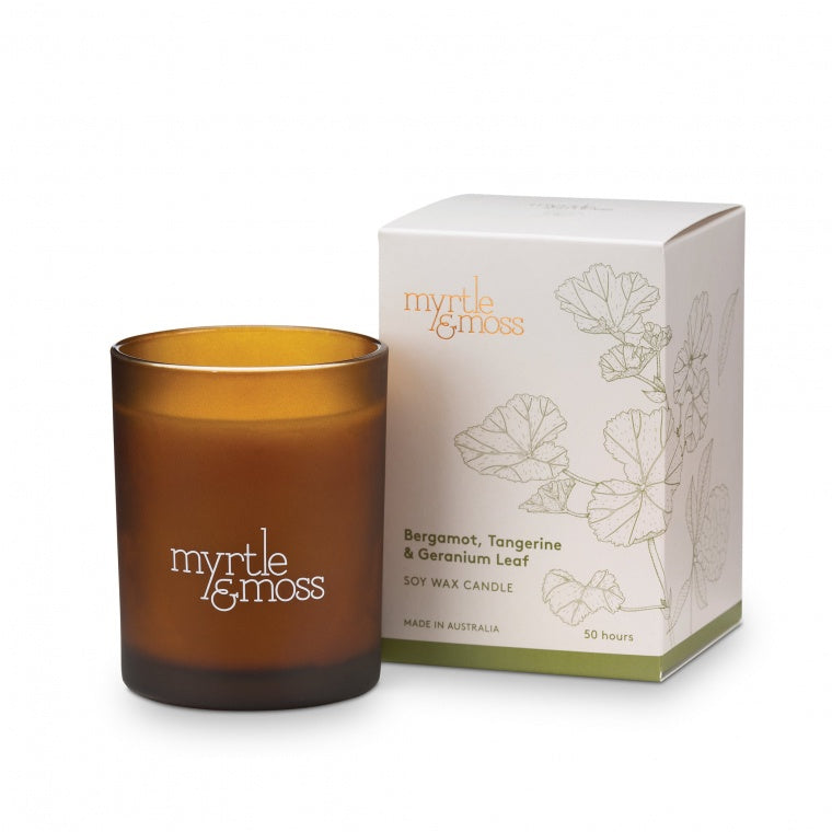 Myrtle &amp; Moss Candle Bergamot