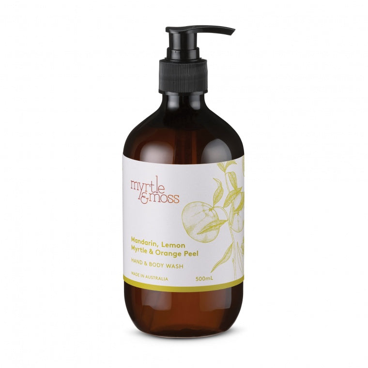 Myrtle & Moss Hand and Body Wash Citrus
