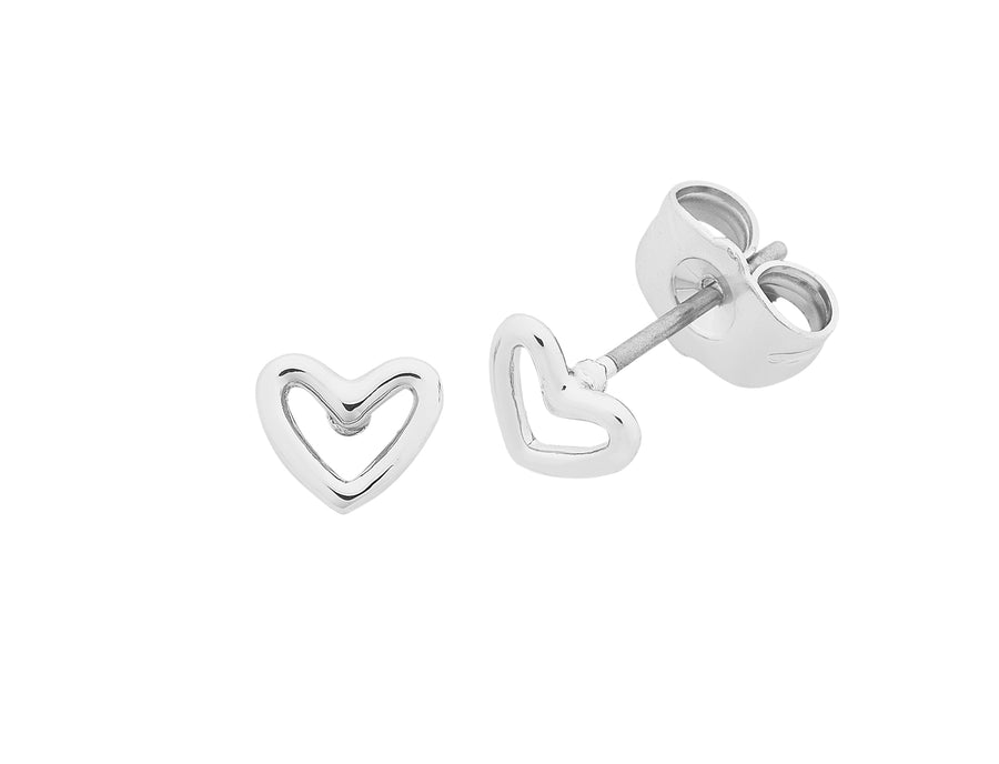 Petite Heart Earrings