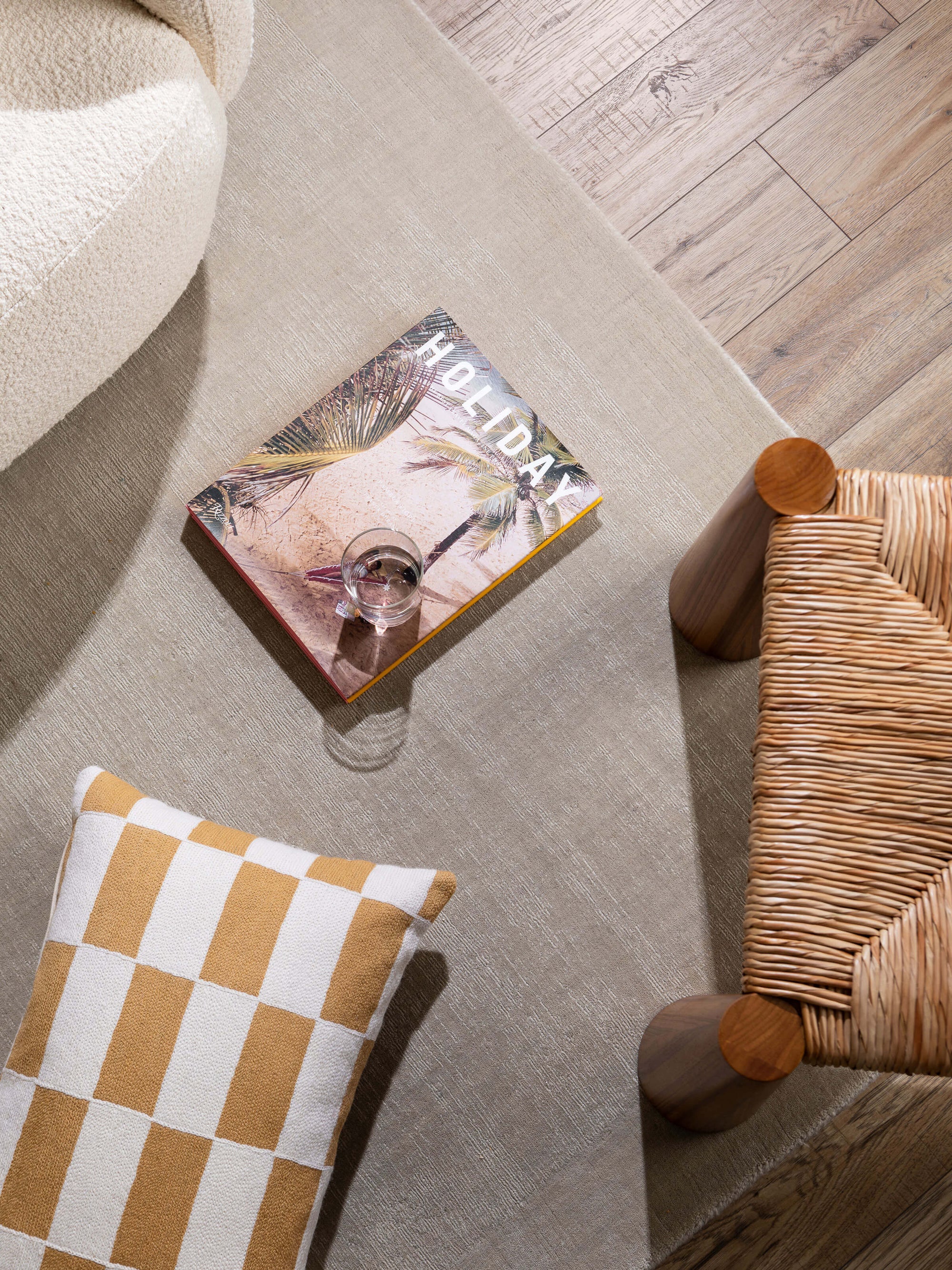 Harper Ochre Cushion 