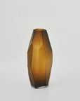 Bezel Vase tall Amber